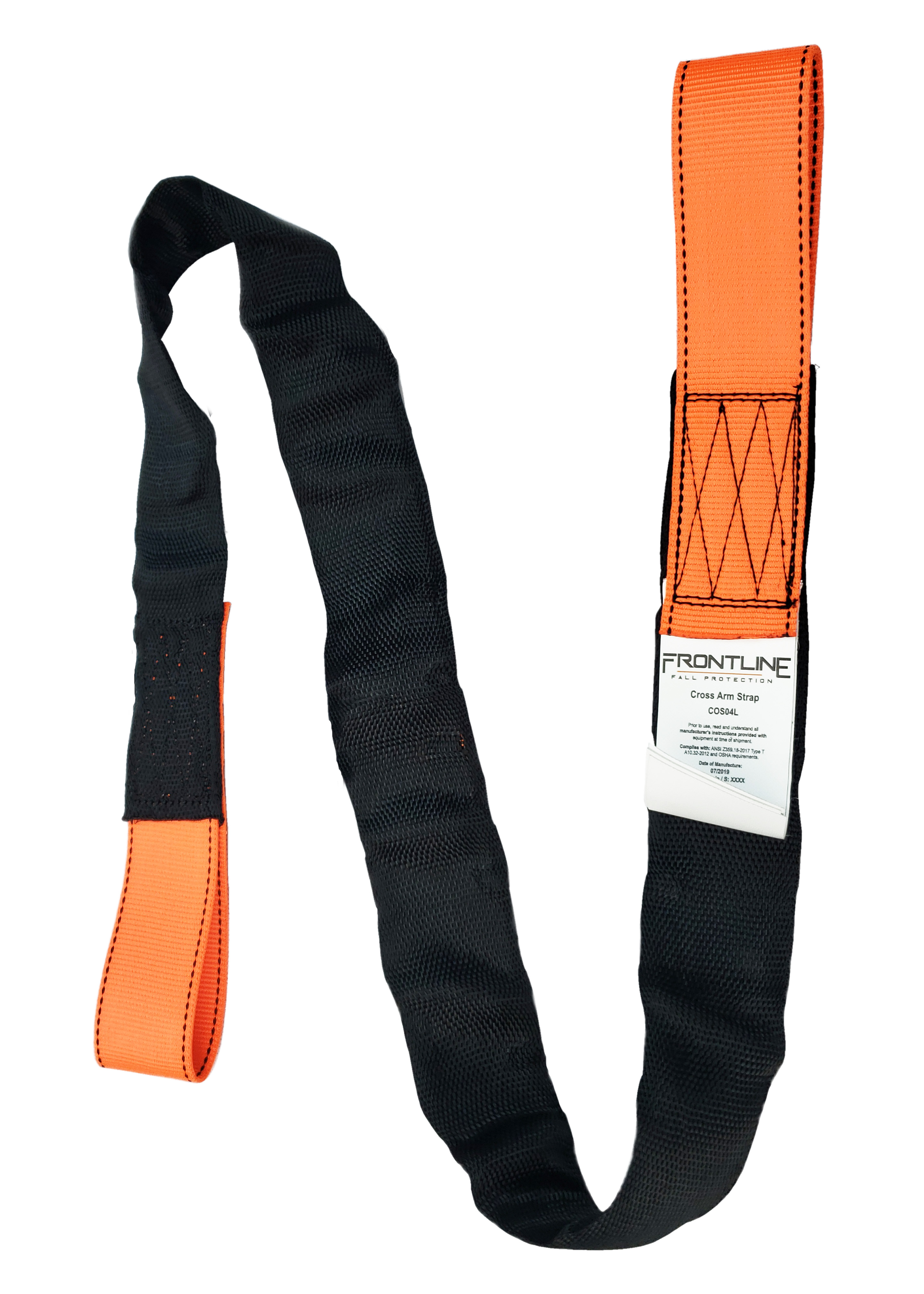 COS04L Concrete Embed Anchor Strap with Looped Ends