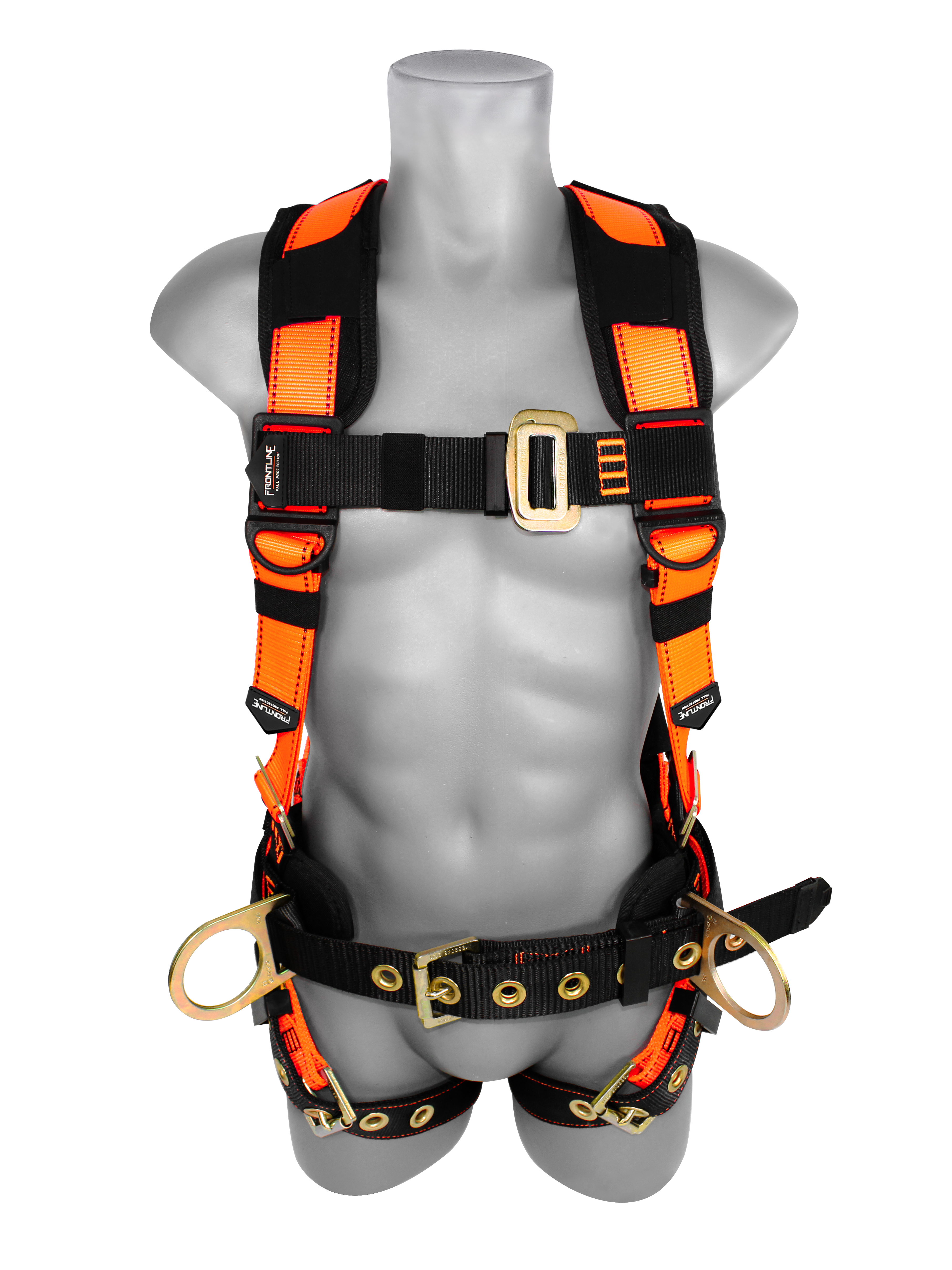 50CTB-ML Combat Construction Style Full Body Harness with Tongue Buckle Belt & Legs