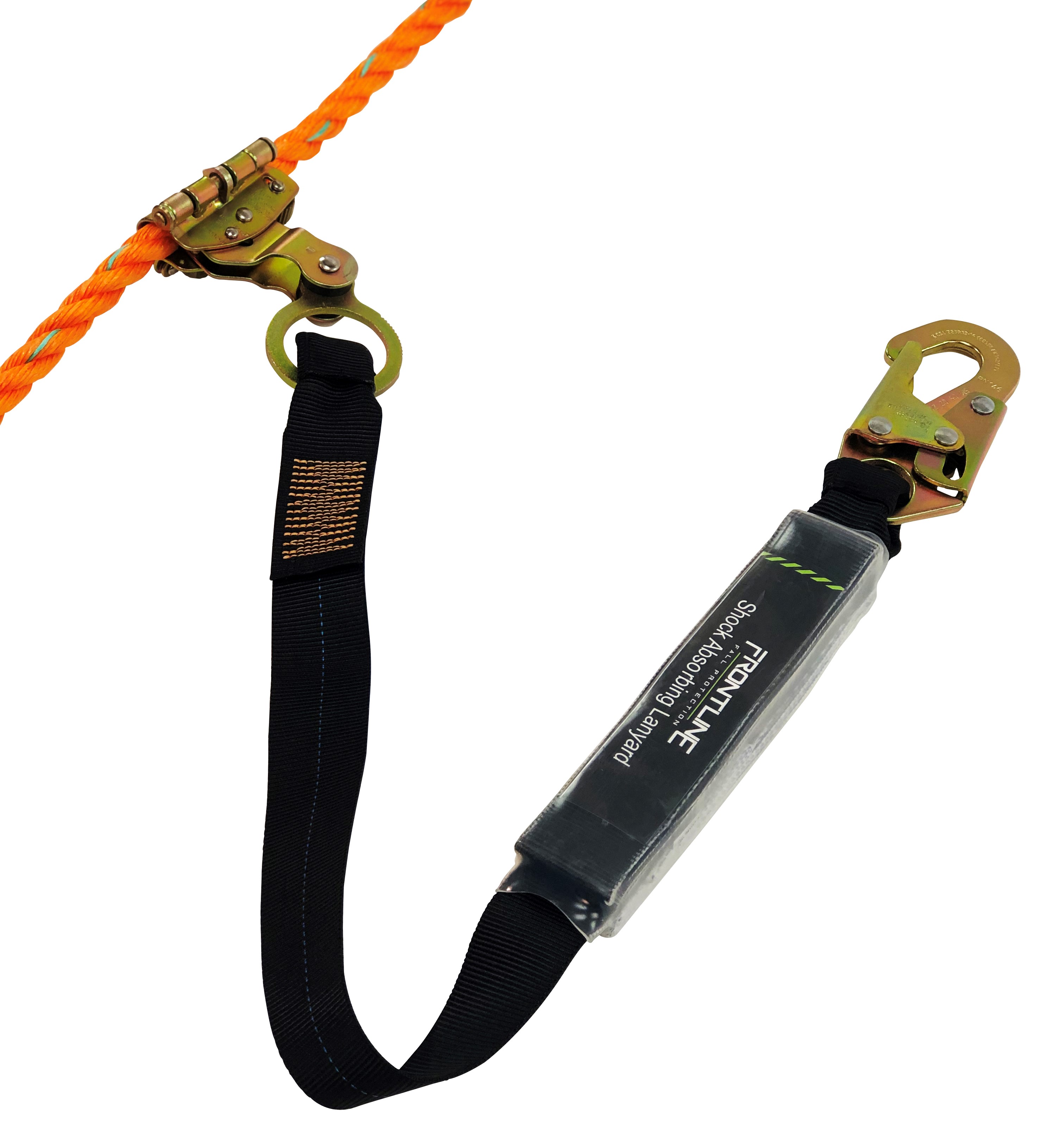 RGSS58ES Self-tracking Rope Grab 5/8" with 3' Lanyard